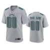 custom eagles atmosphere fashion game gray jersey