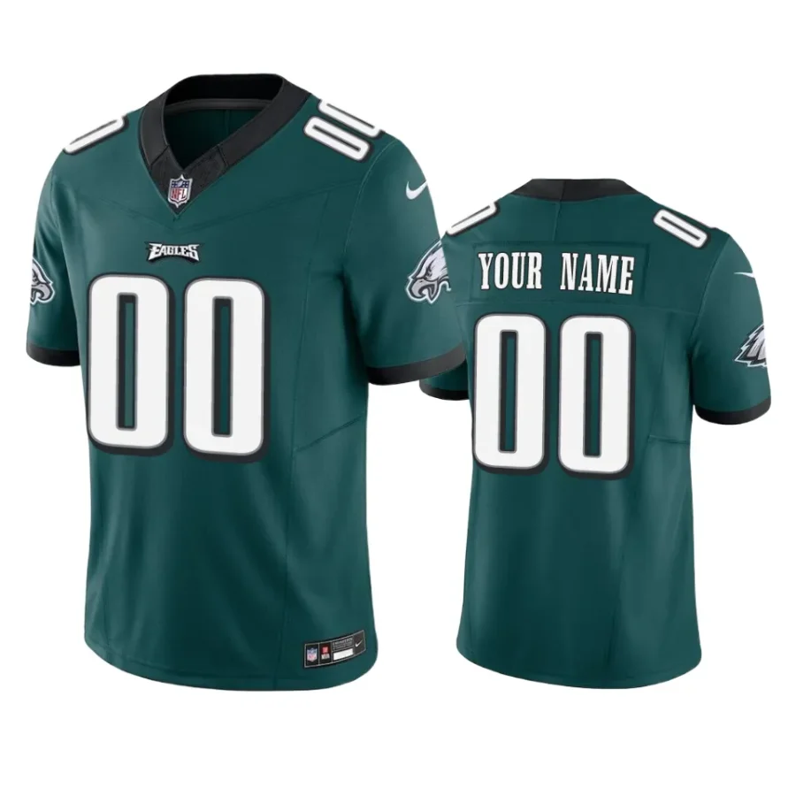 custom eagles vapor f.u.s.e. limited midnight green jersey