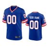 custom giants classic game royal jersey