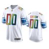 custom lions white juneteenth freedom day jersey