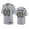 custom saints gray atmosphere fashion game jersey