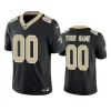 custom saints vapor f.u.s.e. limited black jersey