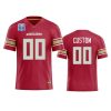 custom stallions red 2022 usfl champions replica jersey