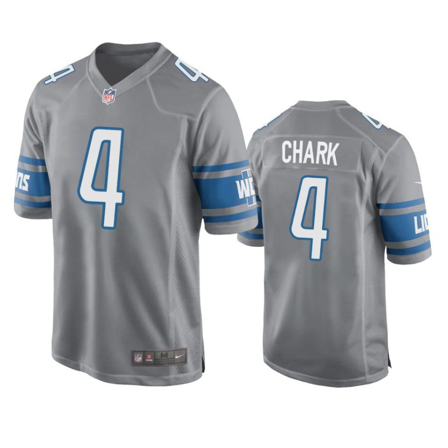 d.j. chark lions game silver jersey