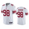 d.j. davidson giants vapor limited white jersey