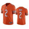 d.j. moore bears orange vapor limited jersey