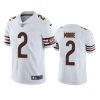 d.j. moore bears white vapor limited jersey