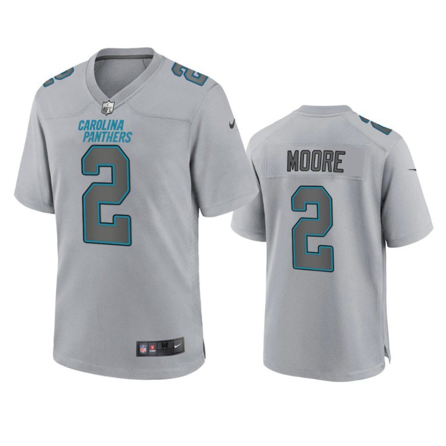 d.j. moore panthers gray atmosphere fashion game jersey