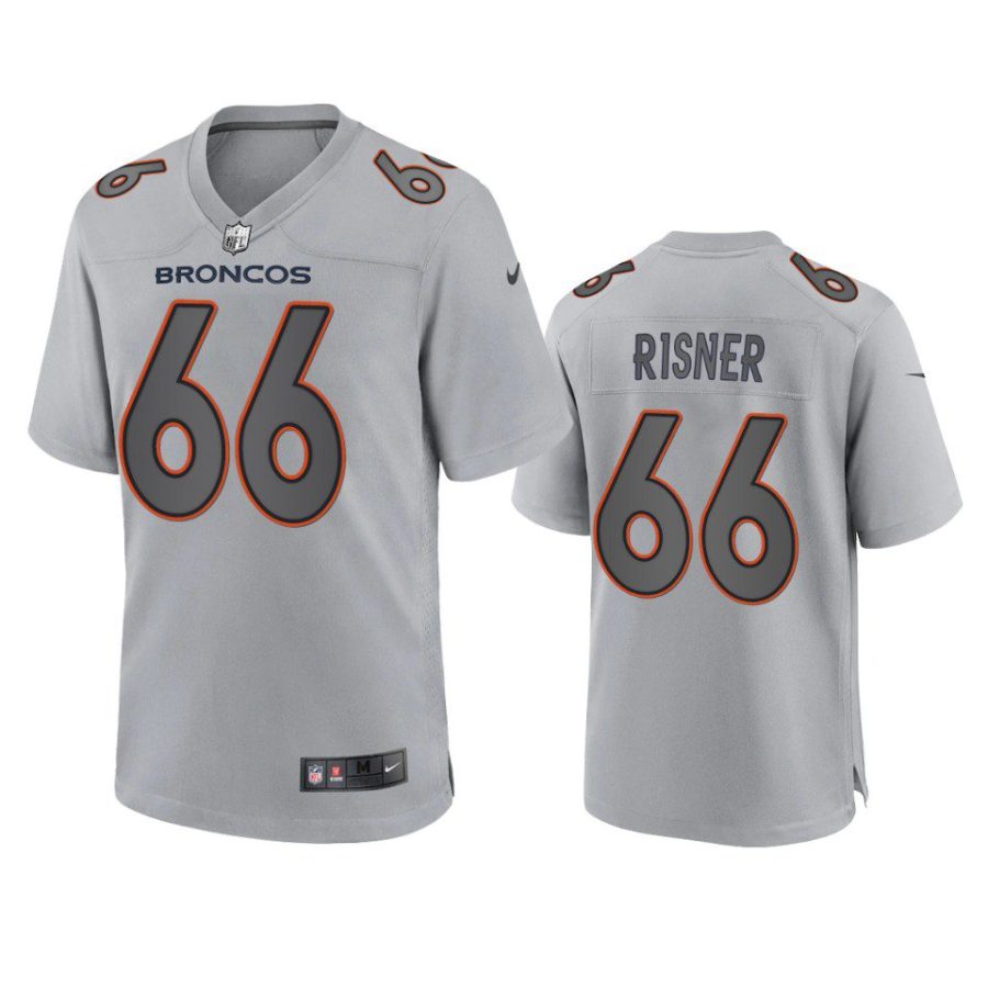 dalton risner broncos gray atmosphere fashion game jersey