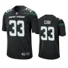 dalvin cook jets black game jersey