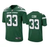 dalvin cook jets green game jersey