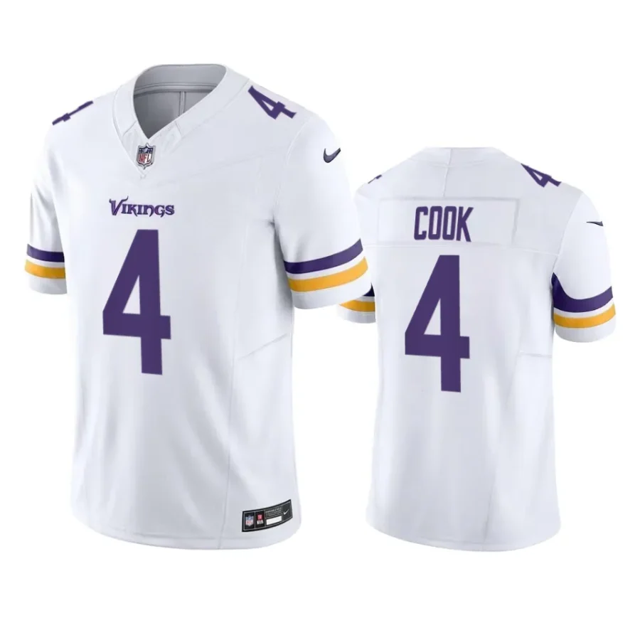 dalvin cook vikings white vapor f.u.s.e. limited jersey