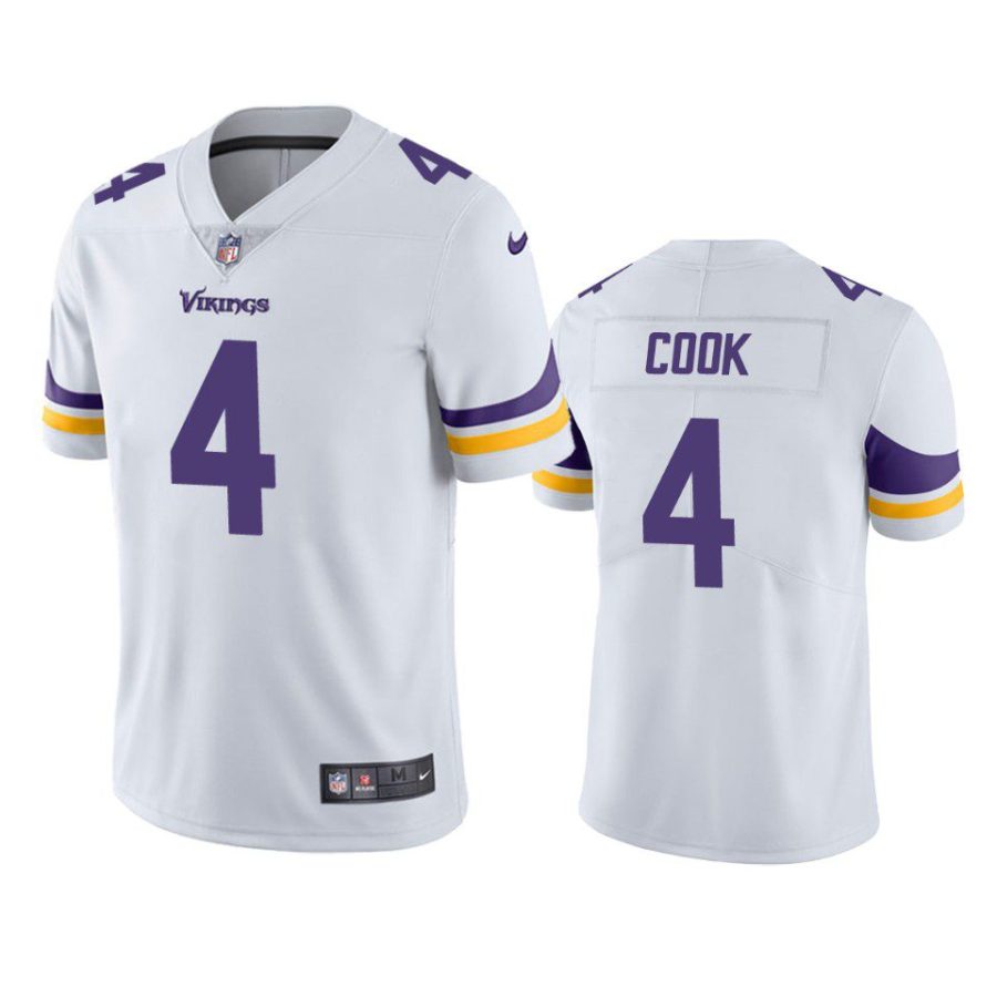 dalvin cook vikings white vapor jersey