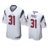 dameon pierce texans game white jersey