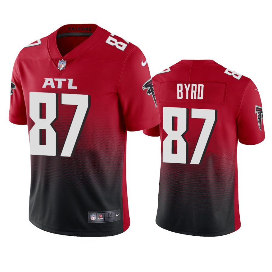 damiere byrd falcons alternate vapor limited red jersey