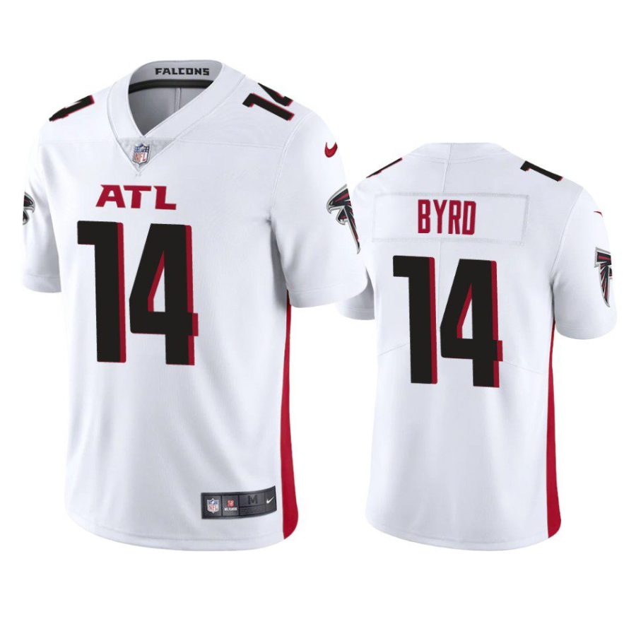 damiere byrd falcons jersey white vapor limited