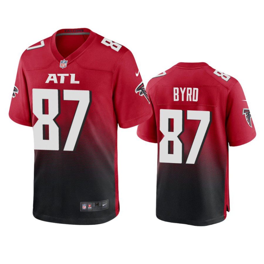 damiere byrd falcons red game jersey