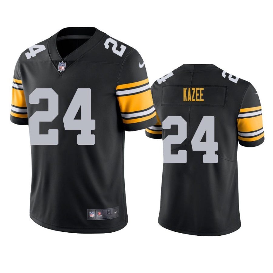 damontae kazee steelers alternate vapor limited black jersey