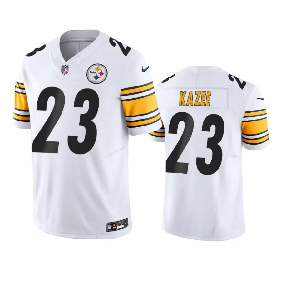 damontae kazee steelers jersey white limited vapor f.u.s.e