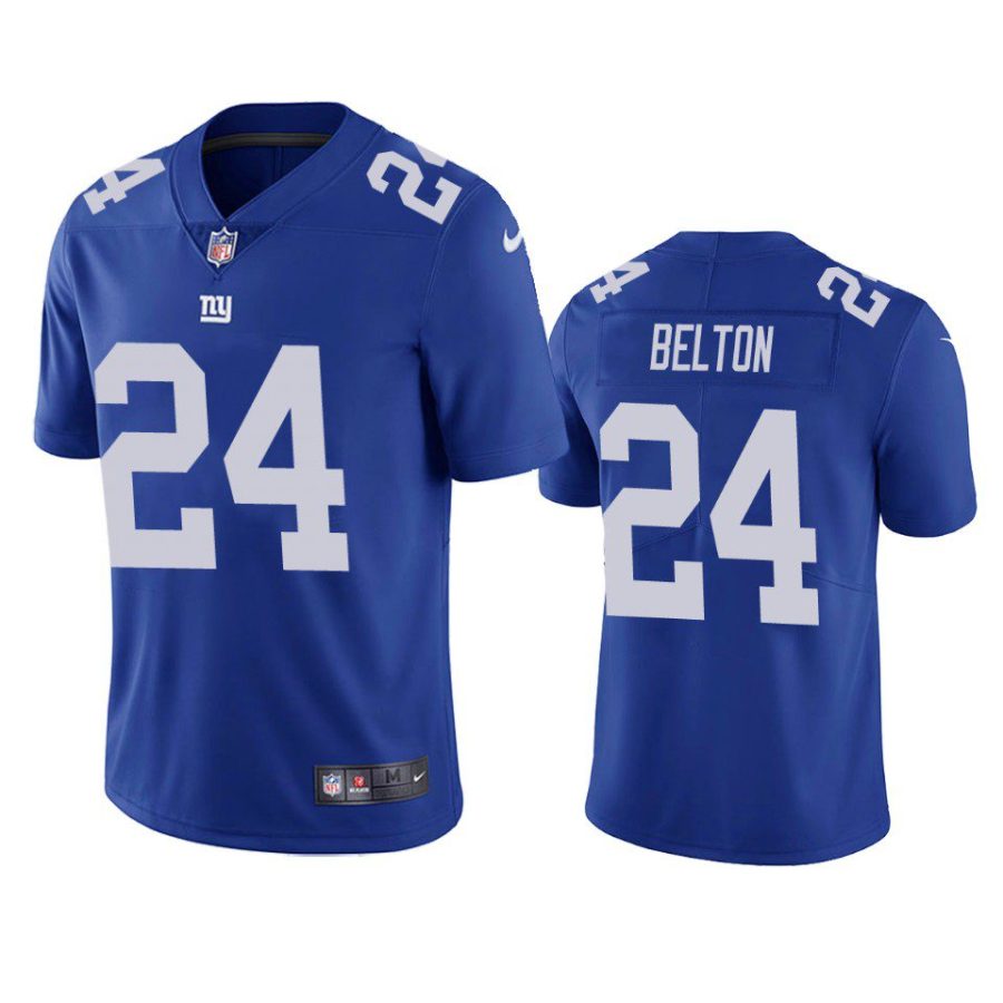 dane belton giants jersey blue vapor limited