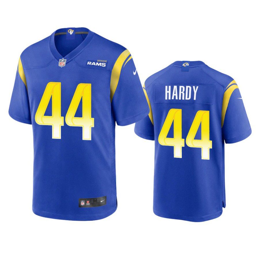 daniel hardy rams game royal jersey