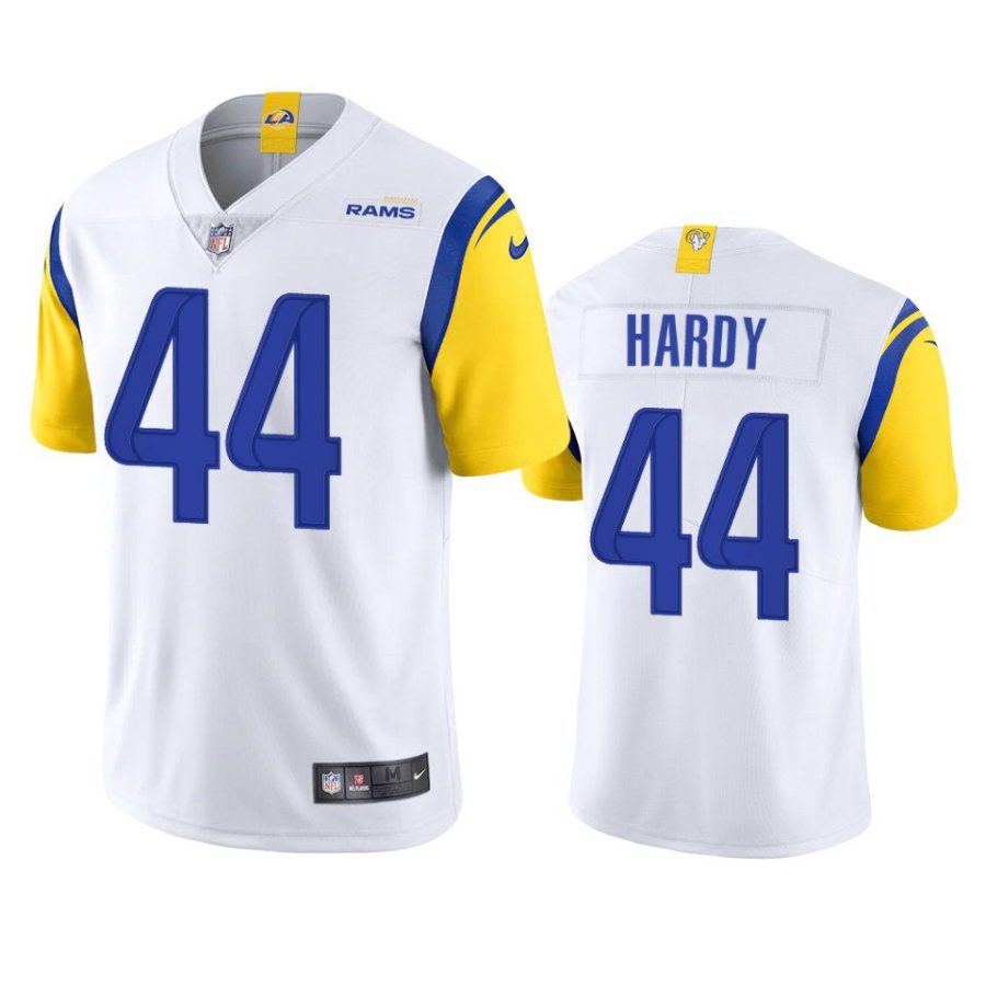 daniel hardy rams white vapor jersey