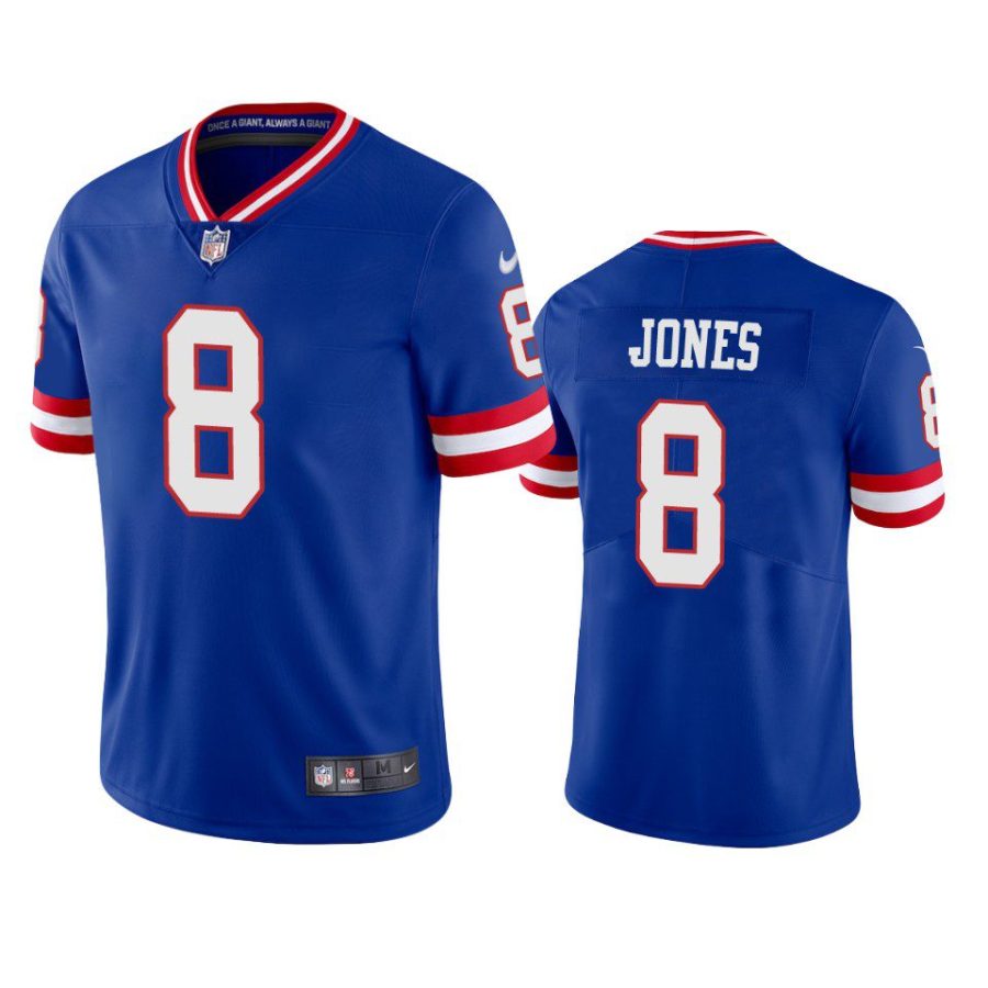 daniel jones giants classic vapor limited royal jersey