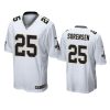 daniel sorensen saints white game jersey