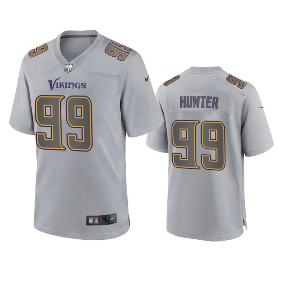 danielle hunter vikings atmosphere fashion game gray jersey