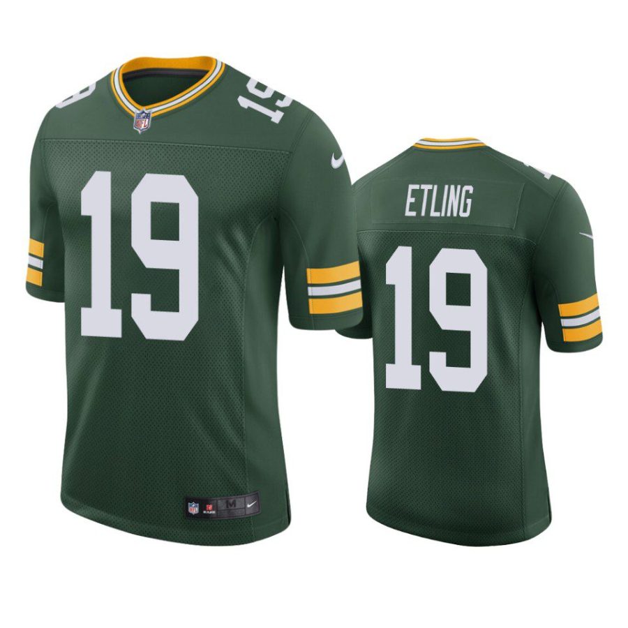 danny etling packers jersey green vapor limited