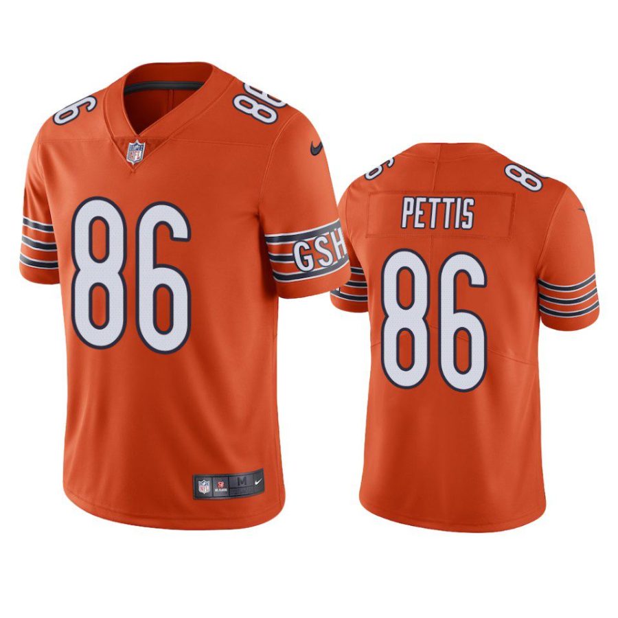 dante pettis bears orange vapor jersey