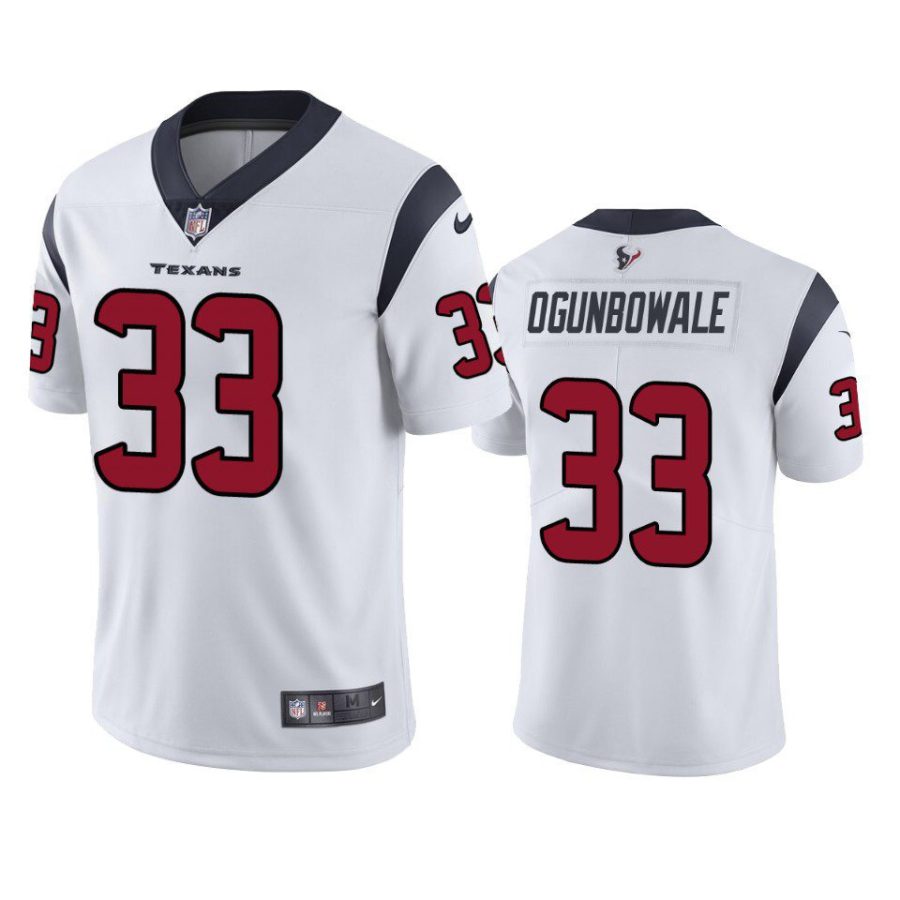 dare ogunbowale texans jersey white vapor limited