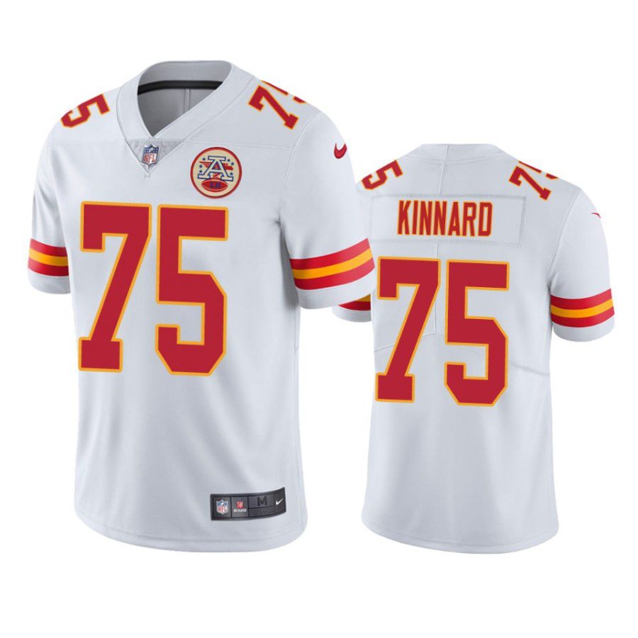 darian kinnard chiefs white vapor jersey