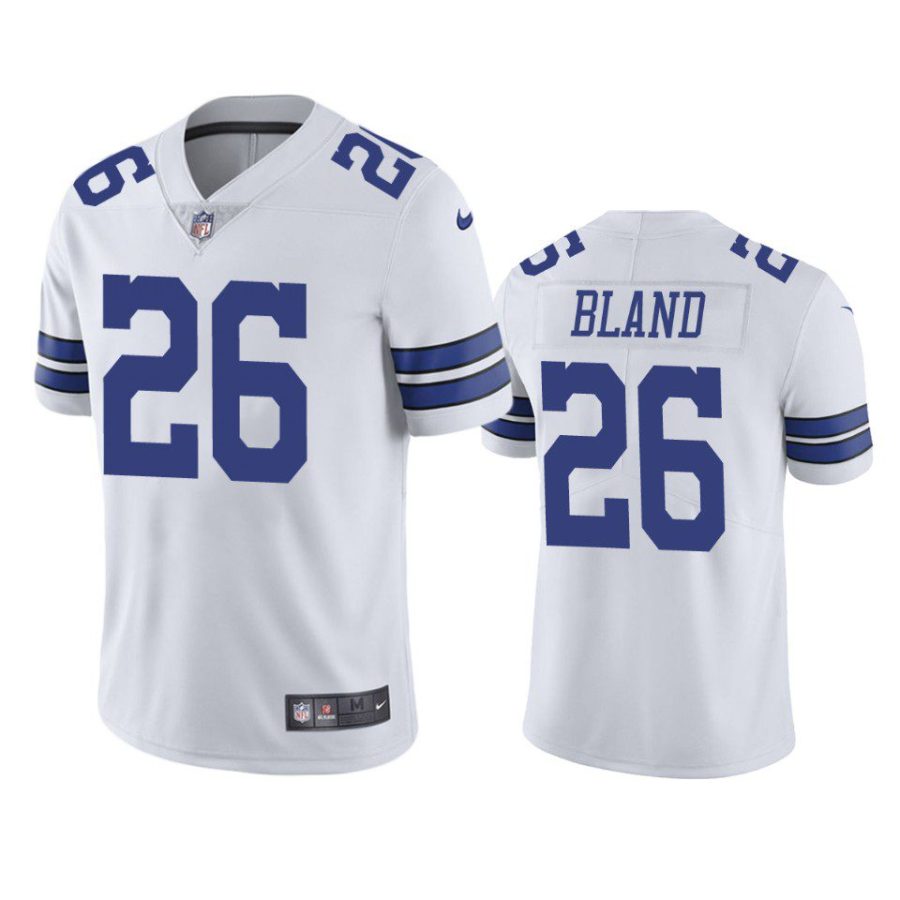 daron bland cowboys jersey white vapor limited