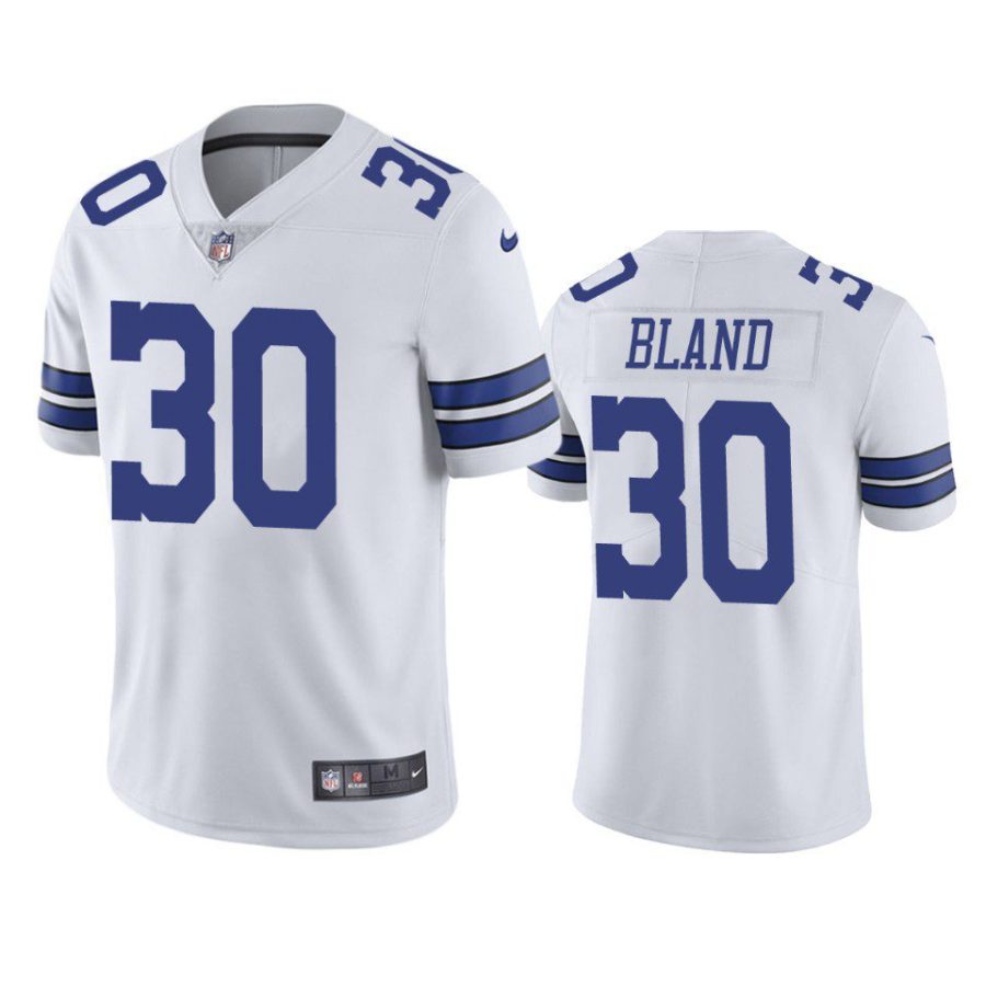 daron bland cowboys white vapor jersey