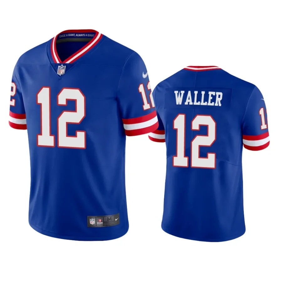 darren waller giants classic vapor limited royal jersey