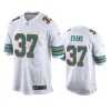 darrynton evans dolphins white alternate jersey