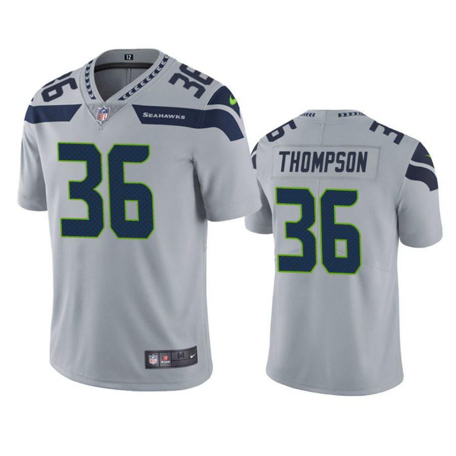 darwin thompson seahawks gray vapor jersey