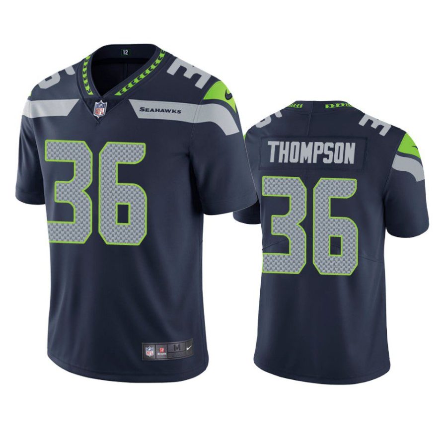 darwin thompson seahawks navy vapor jersey