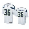 darwin thompson seahawks white game jersey