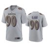 david ojabo ravens atmosphere fashion game gray jersey