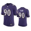 david ojabo ravens vapor limited purple jersey