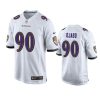 david ojabo ravens white game jersey