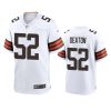 dawson deaton browns white game jersey