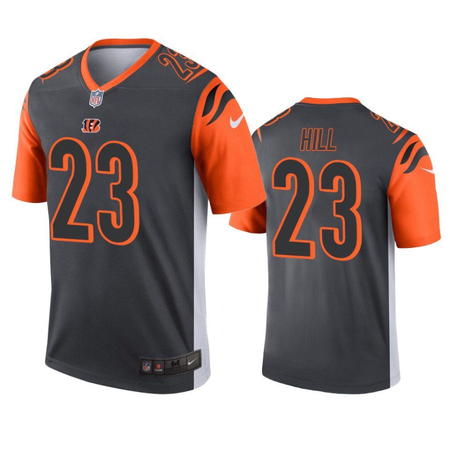 daxton hill bengals inverted legend silver jersey