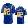 deandre carter chargers royal alternate game jersey