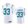 deane leonard chargers game white jersey