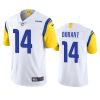 decobie durant rams alternate vapor limited white jersey