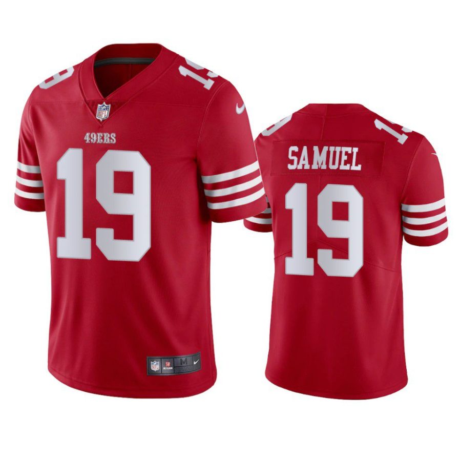 deebo samuel 49ers scarlet vapor limited jersey