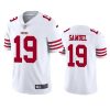 deebo samuel 49ers white vapor limited jersey